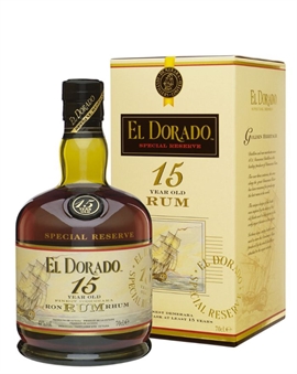 El Dorado 15 Year Old Yellow Box Guyana Rum 70 cl 43%